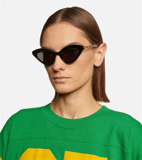 gucci cat eye sunglasses 2017|gucci oversized cat eye sunglasses.